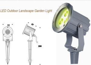 Wholesale IP67 RGB Outdoor LED Garden Lights 3W / Exterior Landscape Garden Spike Light from china suppliers