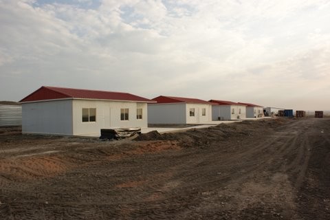 Steel Structure Construction Prefabricated Angola Civil House