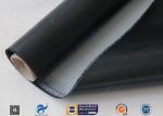 0.5mm 3732 Black Silicone Rubber Coated Fiberglass Cloth For Fabric Expansion