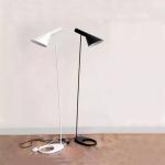Arne Jacobsen Floor Lamp Living Room Studio minimalist lamp Black White design