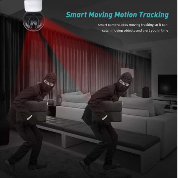 Glomarket Smart Home WiFi Mini Camera 1080P Security Low Power Two Way Audio Baby Monitor IP Camera