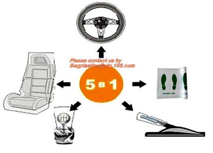foot mat Nylon seat cover Reusable seat cover car seats Steering wheel cover