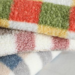 Wholesale Custom Anti Pill Sherpa Fleece Fabric Teddy Print 100% Polyester Knitting from china suppliers