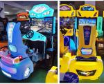 Two Players 3D Car Driving Arcade Game Machine Stylish 200*180*210CM'