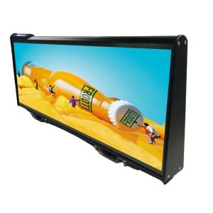 Ultra Thin 5000nit Taxi Roof LED Display Anti Vibration Waterproof