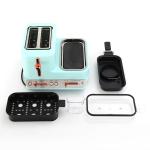 Household 1300w Multifunction Breakfast Machine With Toaster Oven