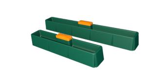 Wholesale Goat Sheep Antifrost 2.8m Cattle Water Drinkers Plastic Cattle Trough from china suppliers