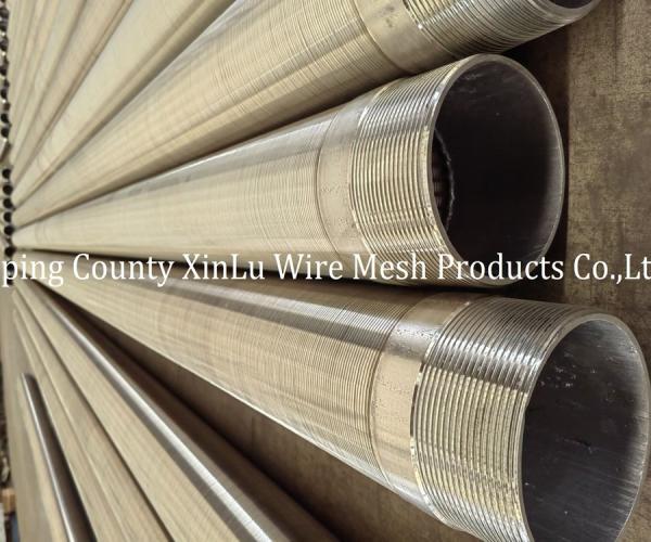 Wrapped Wire 2.2x3.5mm Stainless Steel Johnson Well Strainer Tube for Well