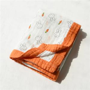 Wholesale 6 Layers Anti Bacterial Muslin Baby Blankets Super Absorbent For Summer from china suppliers