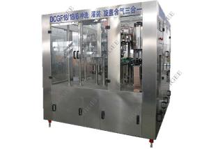 Wholesale Small Plastic Bottle Carbonated Drink Filling Machine 32 Rising Heads 6kw from china suppliers