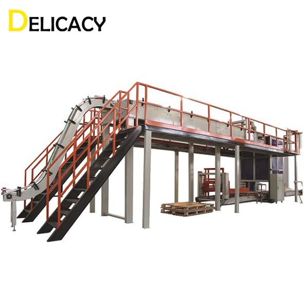 Industrial High Level Palletizer , Automatic Palletizer Machine For Food