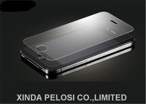 China Iphone Tempered Cell Phone Screen Protector Toyo Glue AGC Glass Hardness 9H on sale