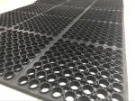 Rubber floor mat Hotel kitchen rubber floor mat Round hole rubber floor mat