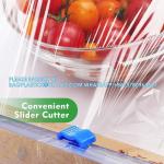100% Compostable Kitchen Cling Wrap Biodegradable Corn PLA Food Film Roll With