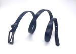 Blue Skinny Women's Fashion Leather Belts For Jean Pants / Ladies Waistband With