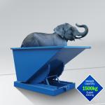 Self-Dumping Steel Hoppers with Bumper Release