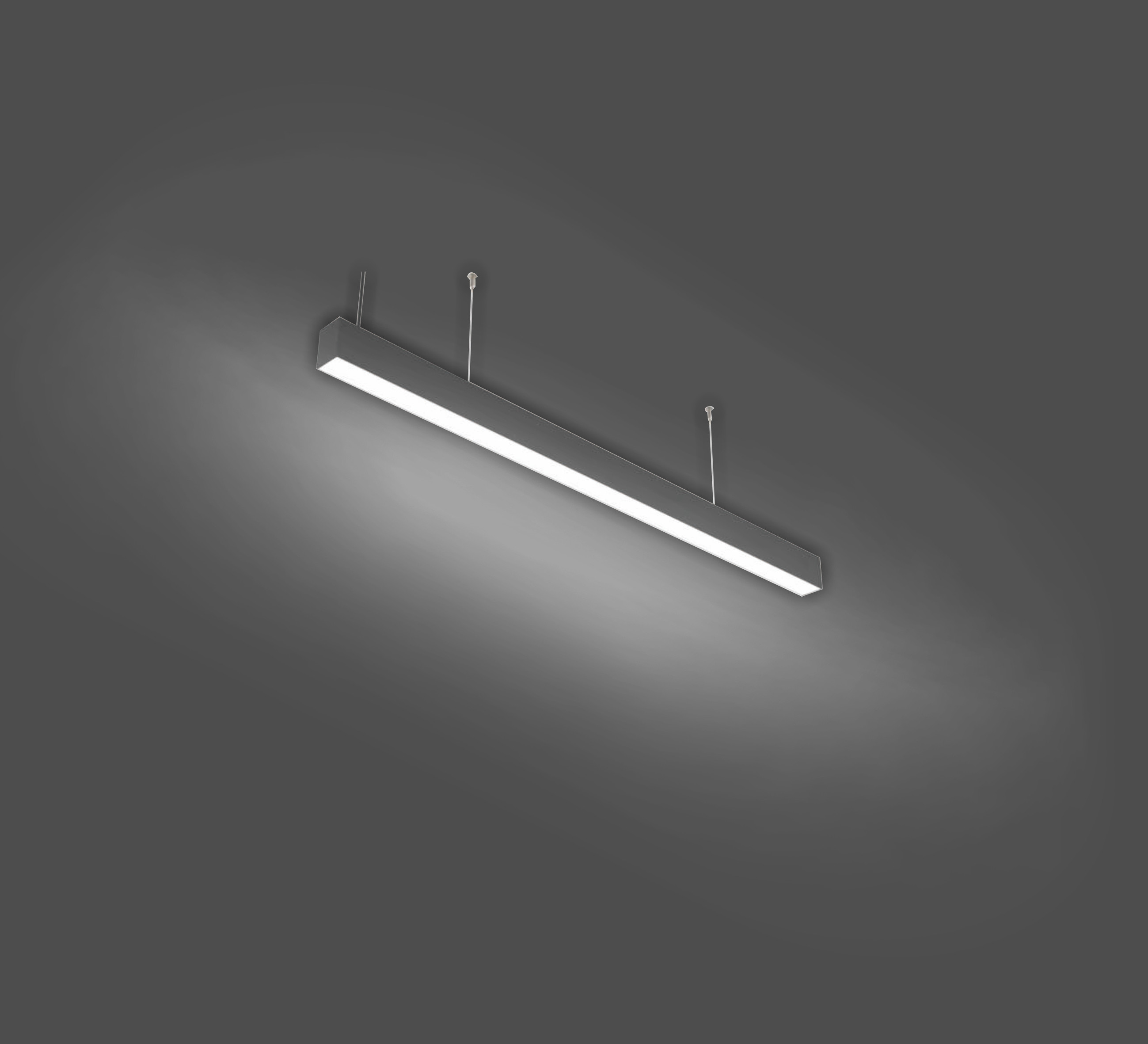2ft 4ft 5ft Linear LED Light Fixtures Suspended Mounted / Surface Mounted