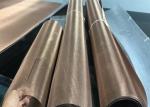 Copper Color Metal Coated Fabric Plain / Twill Weave