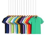 Golf T-Shirts Men Quick Dry Breathable Sport Polo Shirt Custom Golf Shirt
