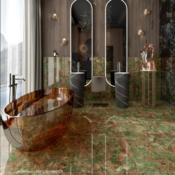 Glazed Porcelain Tile Suitable for Both Residential and Commercial PEI Rating 4