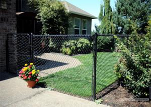 Wholesale green wire mesh/hurricane fence PVC PE coated Chain Wire Hurricane Fence from china suppliers