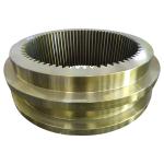 Gearbox Slewing Bearing AISI #45 Steel ZG35CrMo External Ring Gear