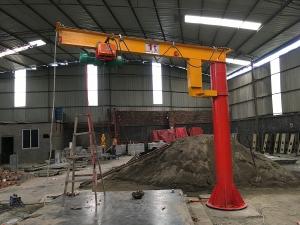 Wholesale Energy Saving Pillar Mounted Jib Crane , Electric Jib Crane 360 Degree Anti Swing Arm Lift from china suppliers