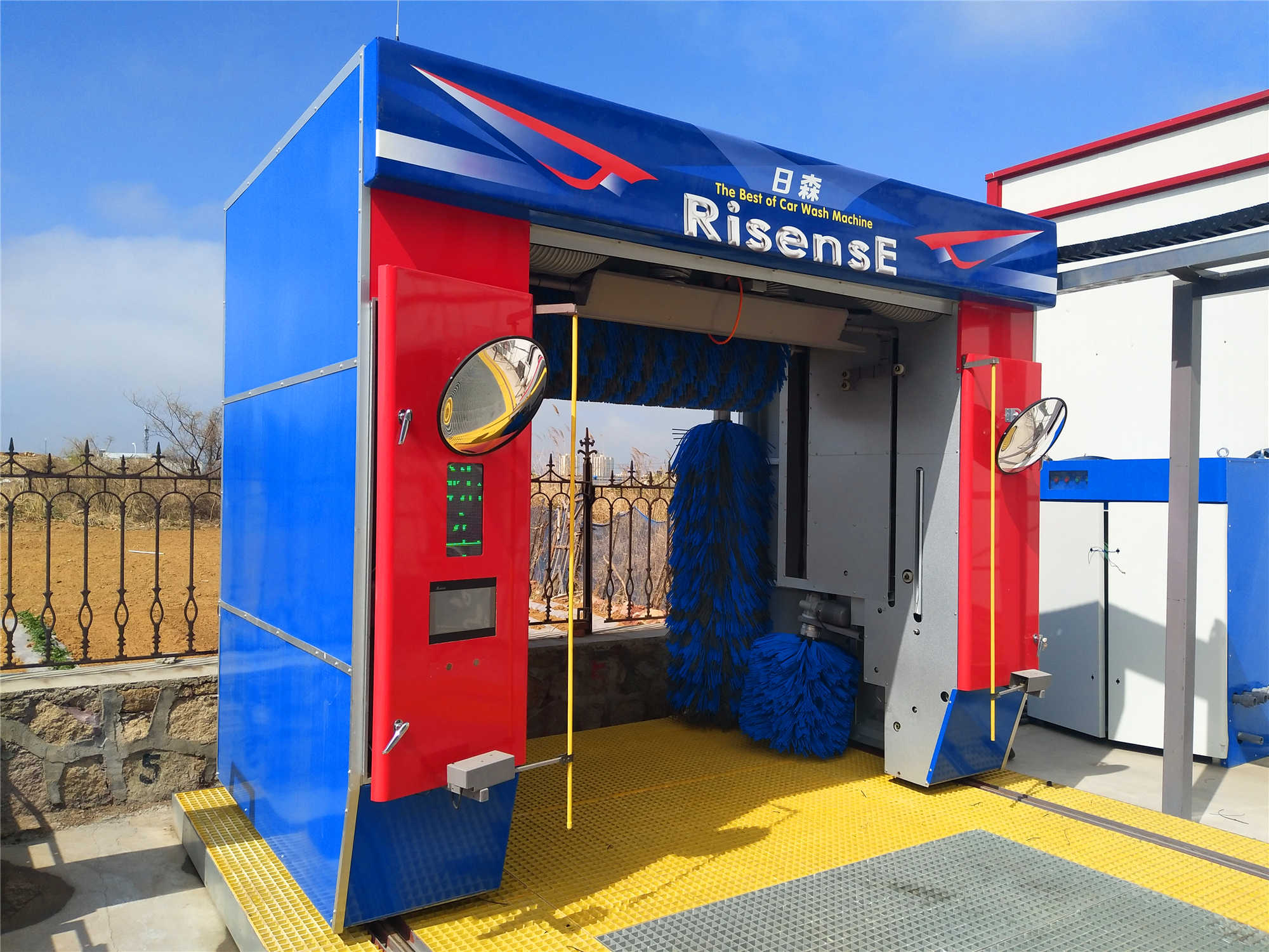 Custom Logo Self Service Rollover Car Washing Machine With ISO9001 Certificate