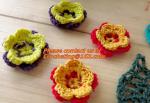 white flower Embroidery Lace patch motif applique trim headband hair bow garment
