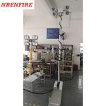 vehicle roof mounted foldable pneumatic telescopic mast tower light/roof mast