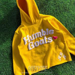 Wholesale Streetwear Custom French Terry Hoodie Puff Print Hoodie 500gsm Unisex from china suppliers