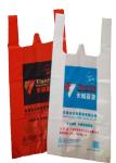 LDPE / HDPE Plastic Shopping Bags , Die Cut Plastic Bags With Custom Printing