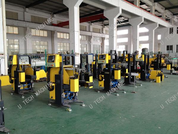 Quality Bottles In Mould Labeling Machine / Label Cutting Machine Injection Function for sale