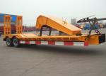 3-6 Axles Low Bed Semi Trailer For Container Shipment And Off Site Assemble