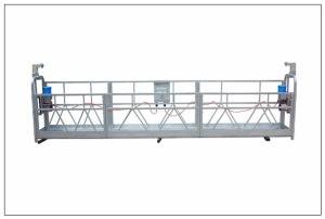 Wholesale ZLP630 painting steel 6 meters cradle suspended platform in China for building cleaning from china suppliers