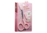 Pink Eyebrow Shaping Scissors / Tattoo Accessories For Microblading 40 G