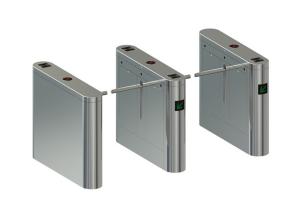 Wholesale IP55 RFID Security Gate Access Control Double Moter Bridge Drop Arm Turnstile from china suppliers