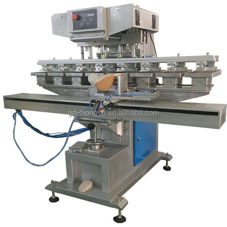 220V 50Hz Tampo Pad Printer Machine 8 Printing Colors For Shoes