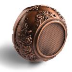 Customized Plating H80mm vintage Metal Pocket Ashtray Luxury Gold Color