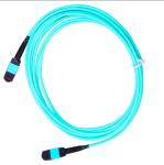 3.0mm Fiber Optic Cable Accessories , 5M Length MPO MTP Optical Patch Cord