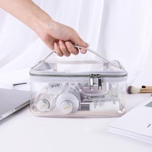Wholesale OEM Embroidery Logo Recycle Clear PVC Cosmetic Bag from china suppliers