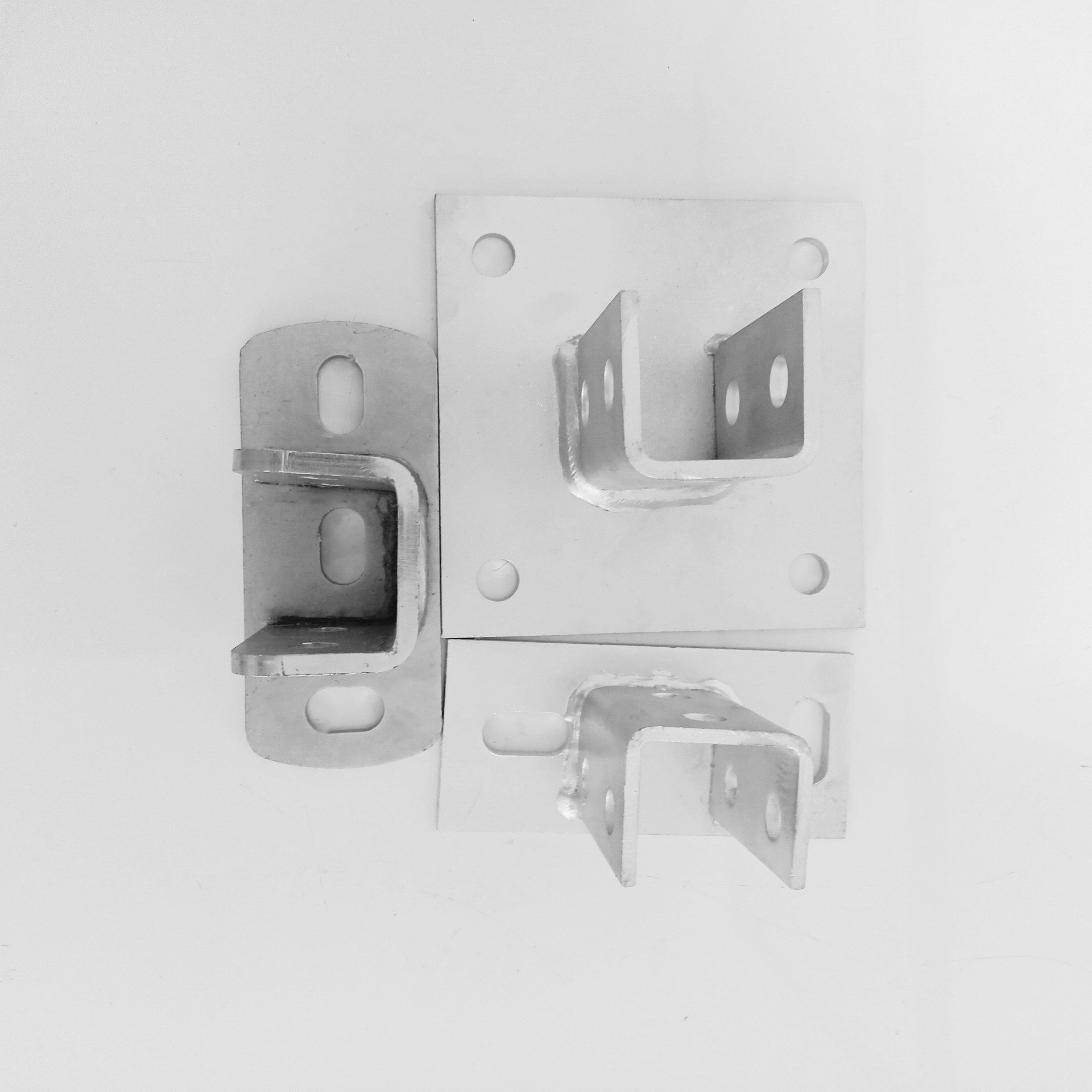 Stainless Steel Strut Channel Connectors Packing Silver Color Channel Fittings