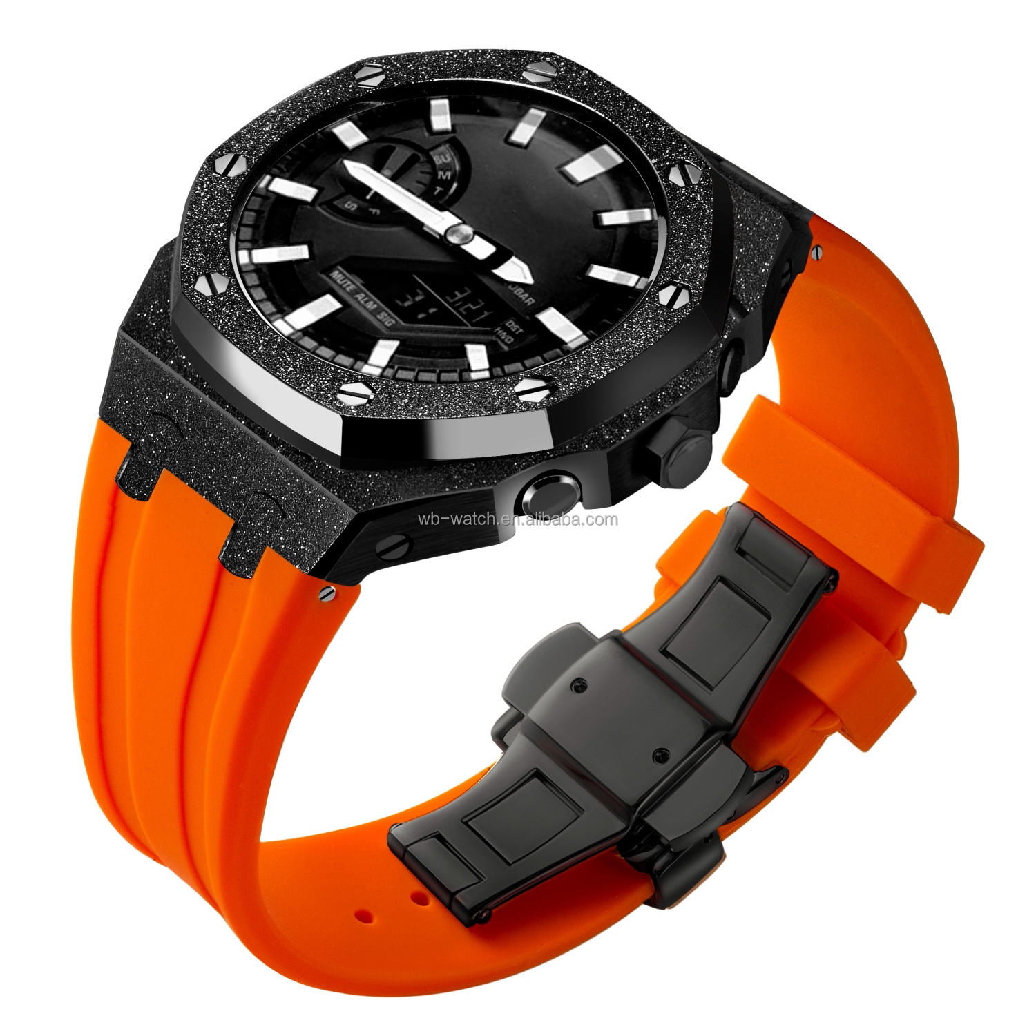 Stainless Steel Watch Case And Band For Casio Ga2100 G Shock Replacement Mod Parts