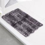 Anti Slip Shaggy Washable Polyester Tufted Bath Mat Fast Drying