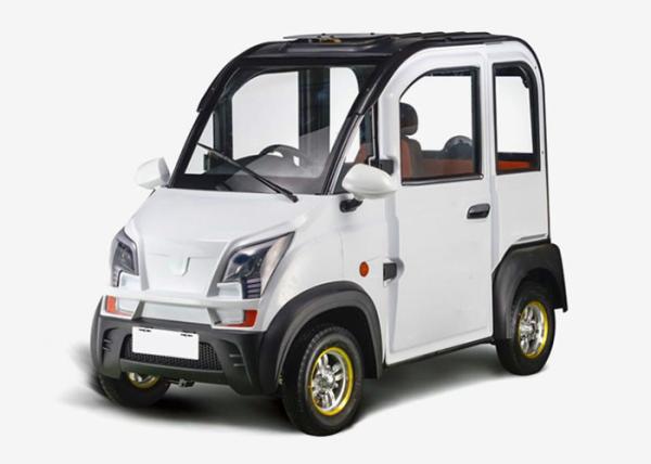 1200W 3 Seats Mini Electric Car Disc Brake Steering Whleel For Family 2430*1196