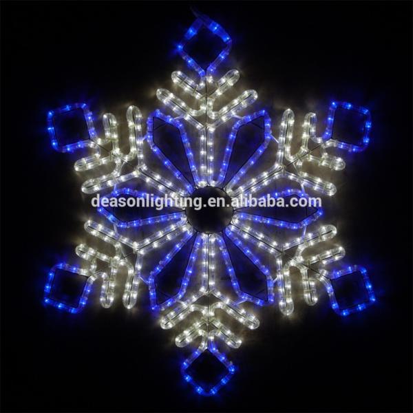led christmas decor snowflake