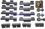welding hinge heavy duty, kinds of iron gate hinge, material: steel, finishing