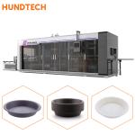 Disposable Food Tray Lid Pressure Thermoforming Machine 600mm Width