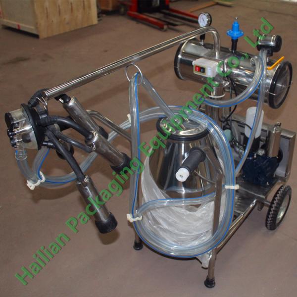 Agriculture Cattle Mobile Milking Machine , portable goat milking machine
