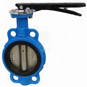 Wholesale 6 Inch Stainless Steel 304 Body Disc Seat EPDM Wafer Type Butterfly Valves Pneumatic Actuator Butterfly Valve from china suppliers